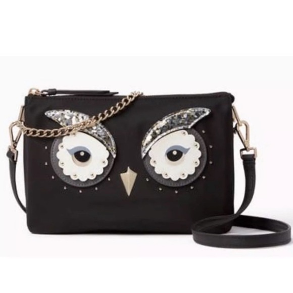 ⛔️SOLD/Authentic Kate Spade Nylon/leather Crosby - Picture 2 of 7